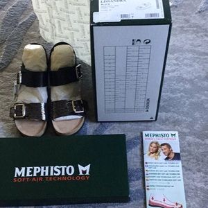 Mephistopheles soft air technology Lissandra black sandals